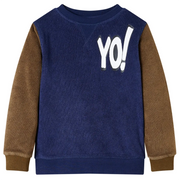 Felpa da Bambino Blu Marino 104 13445