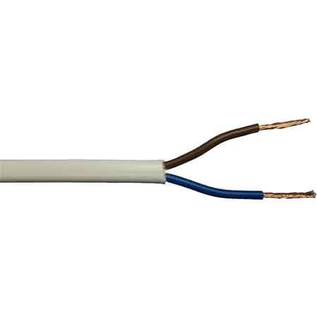 CAVO BIPOLARE 'BIANCO' Sezione 2x1 mm - 100 metrilineari