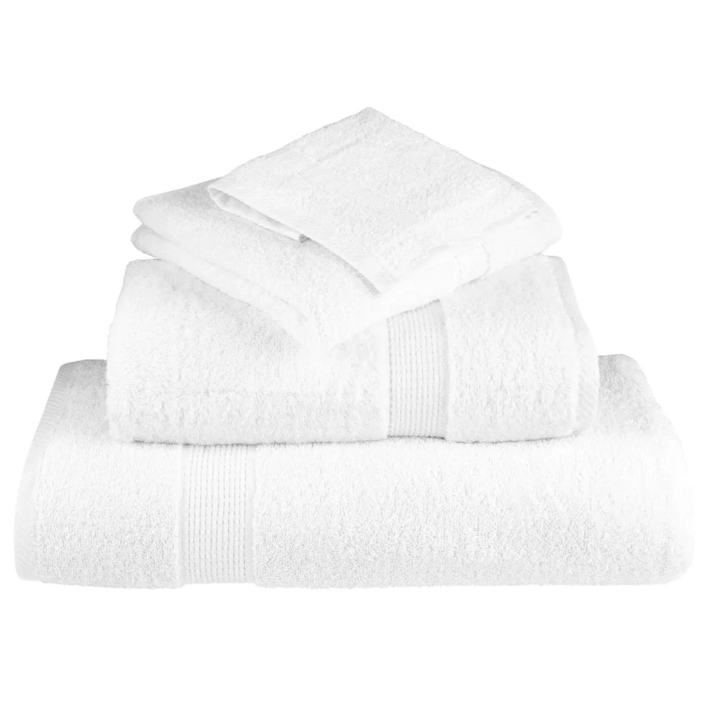 Asciugamano per Ospiti SOLUND 10 pcs Bianco 15 x 21 cm 550 gsm 137114
