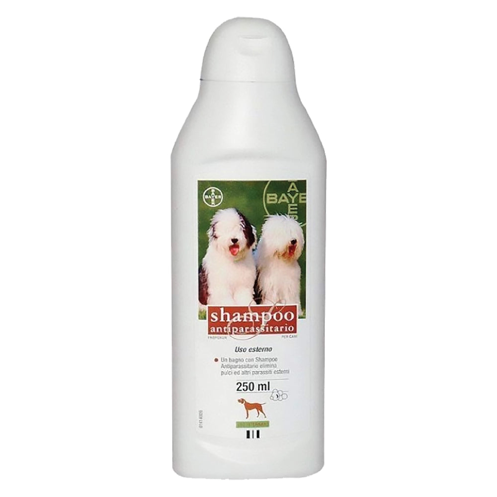 Shampoo Antiparassitario per Cani Bayer 250 ml