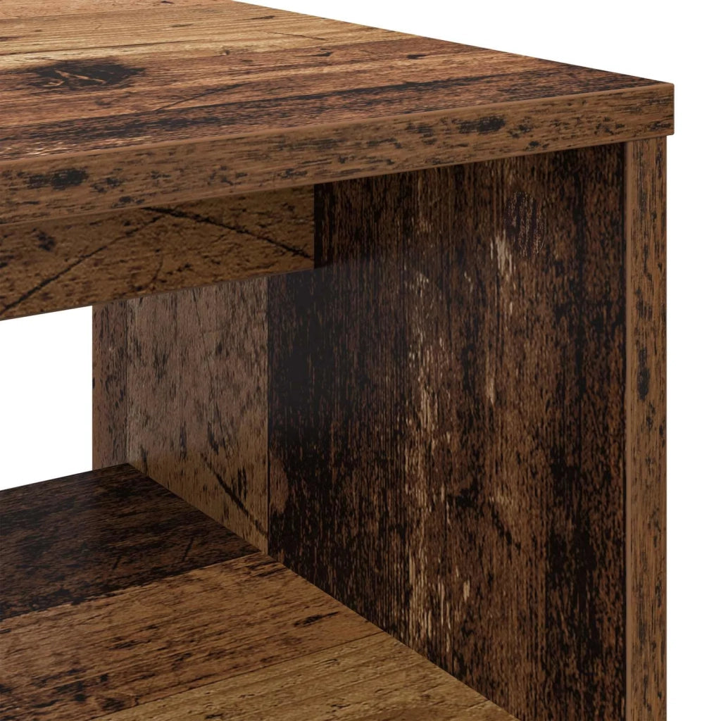 Mobile TV-Credenza per TV Legno vecchio 80 x 35 x 40 cm Legno multistrato