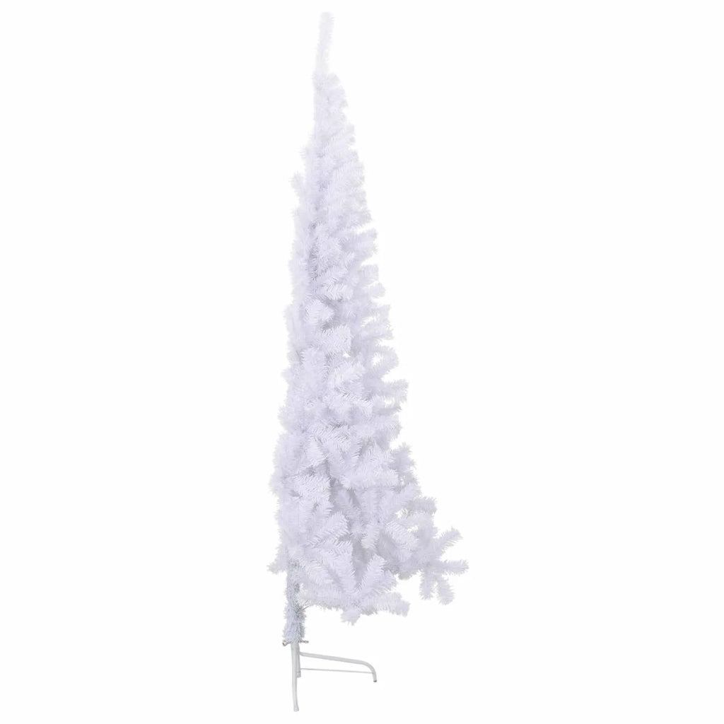 Albero di Natale artificiale Bianco 180 cm PVC e Acciaio 3426819