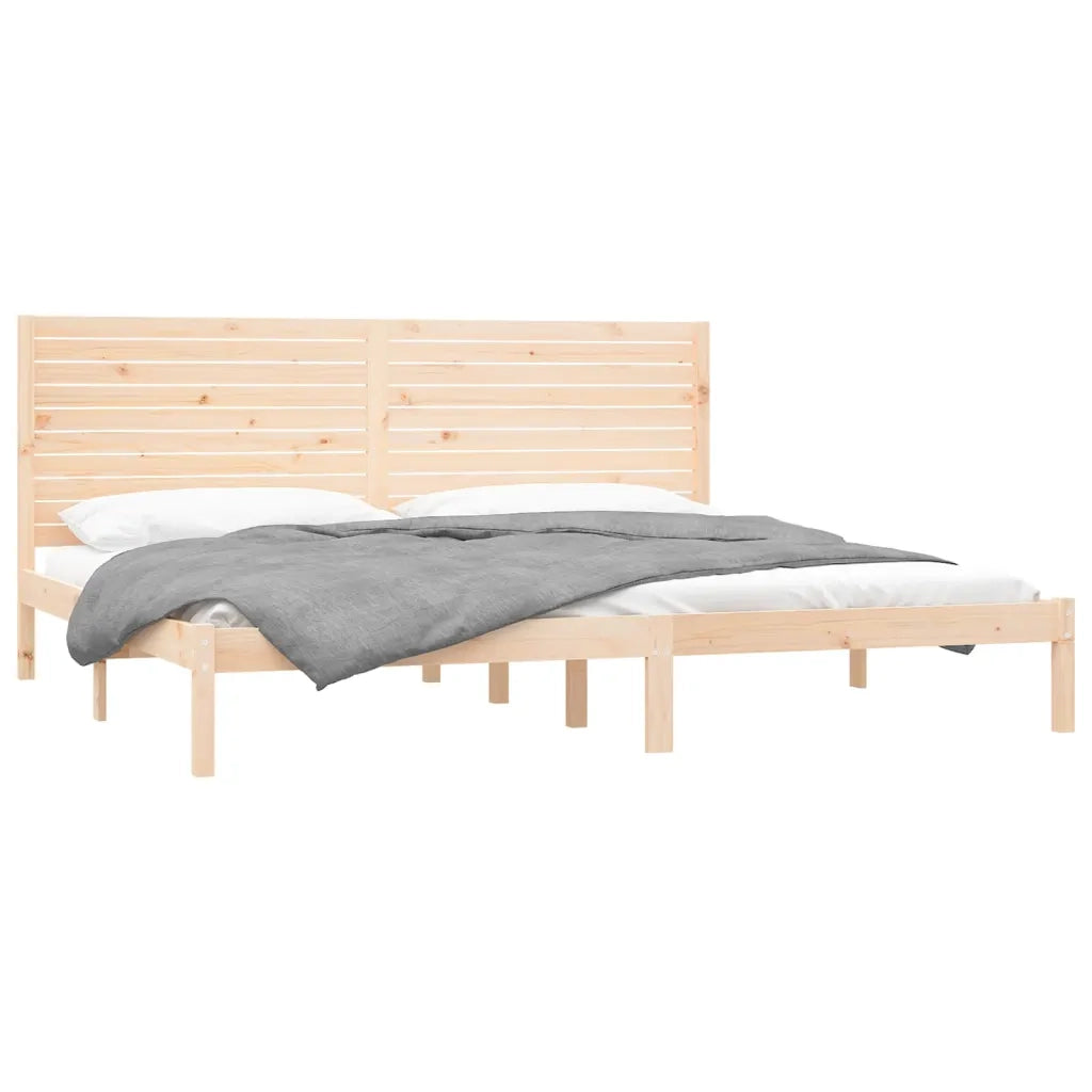 Giroletto-Struttura Letto in Legno Massello 180x200 cm Super King 887002