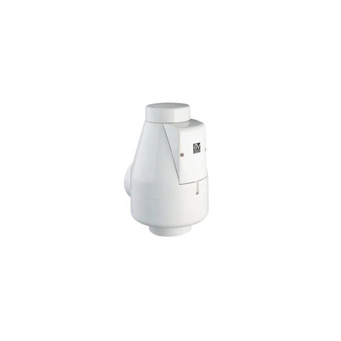 Vortice 10204 Angol K Aspiratore Centrifugo In-Line Doppia Velocita' 140 m³-h 35W 100 mm colore Bianco