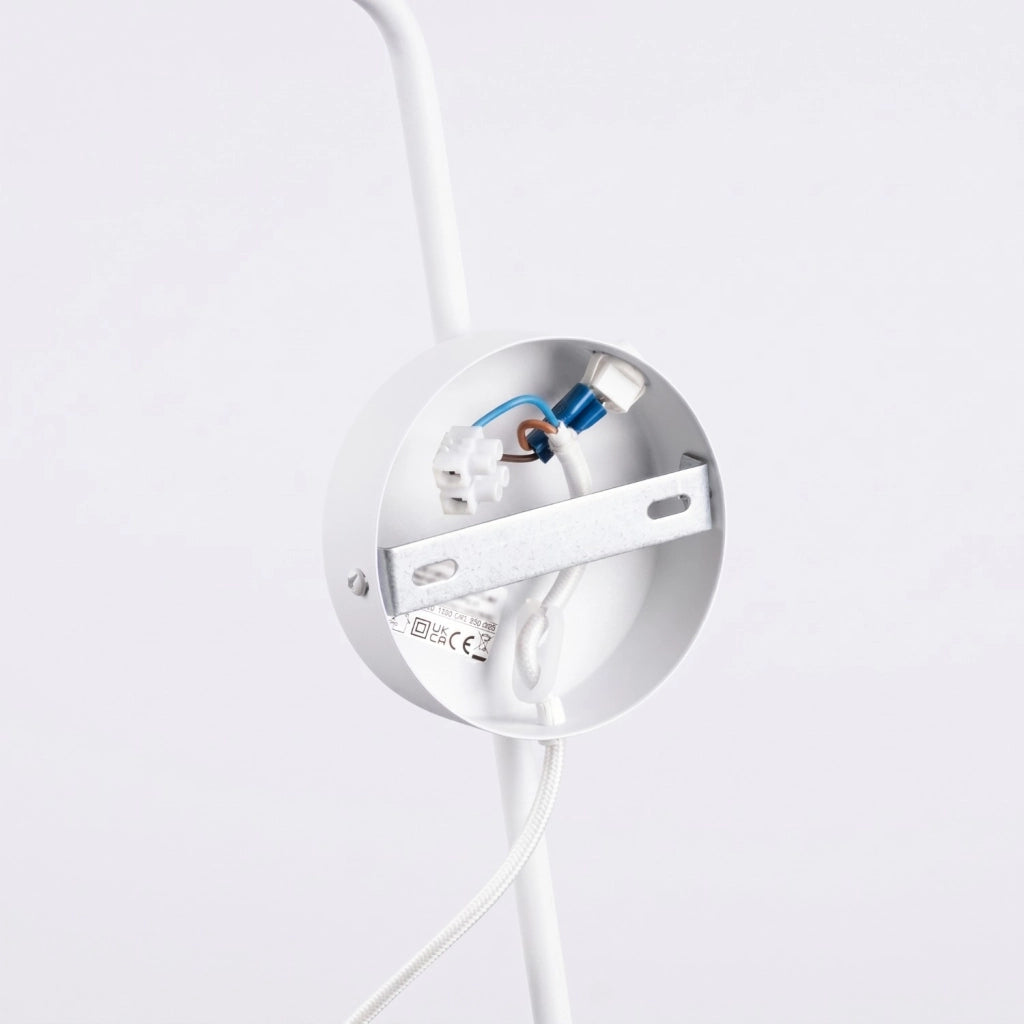 Applique NOX 1 bianco con interruttore
