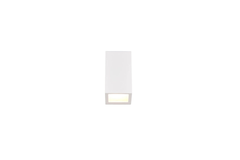 Applique da esterno BRAGA obliqua 1xGU10 bianca IP44