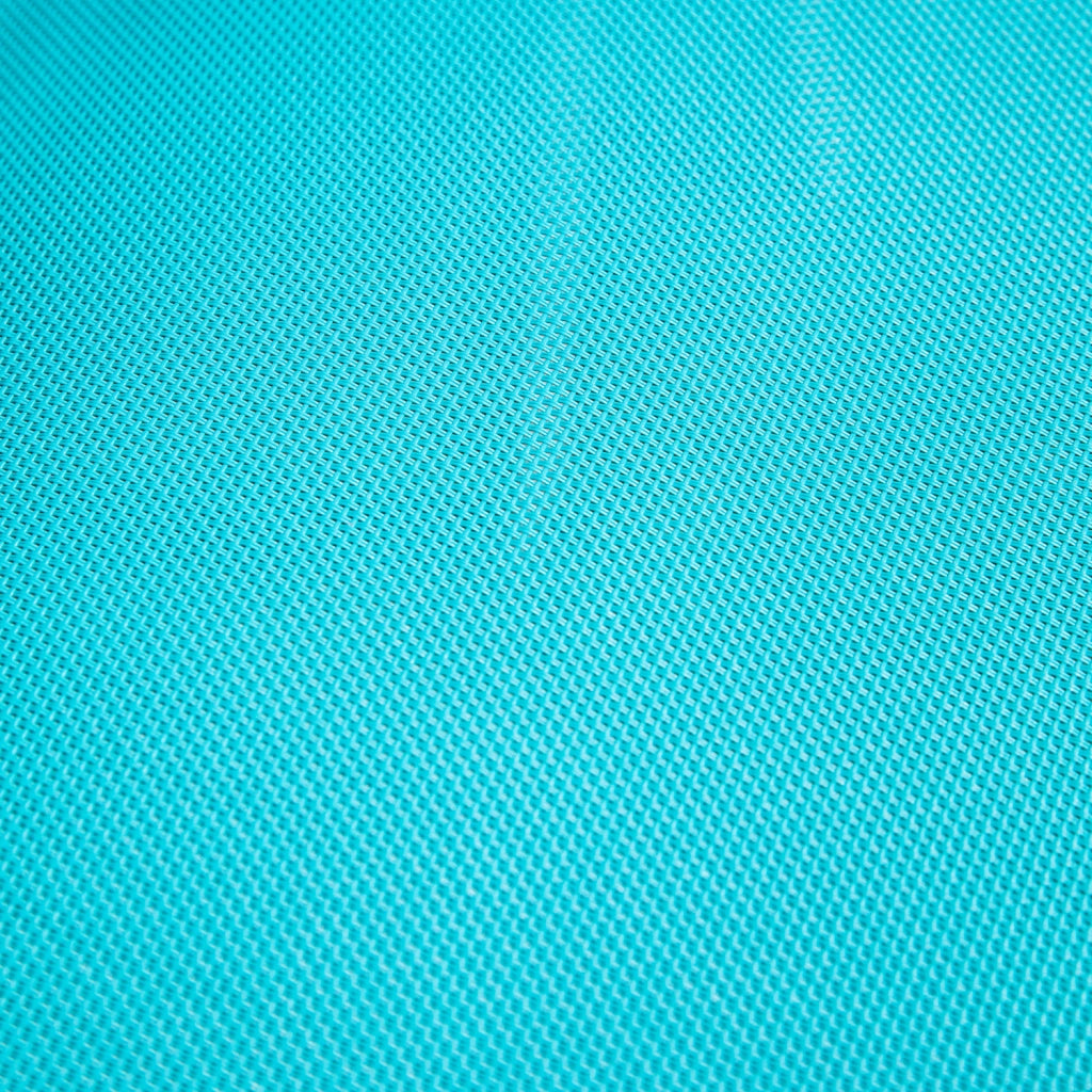 Set di 8 sedie MARBELLA in textilene blu - alluminio bianco