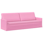 Divano a 3 posti Rosa 220 x 81 x 82 cm Tessuto 42041150