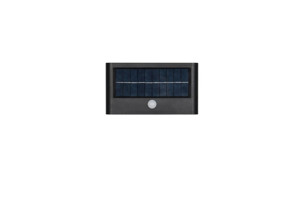 Applique da esterno solare LED nera RAMOS RL