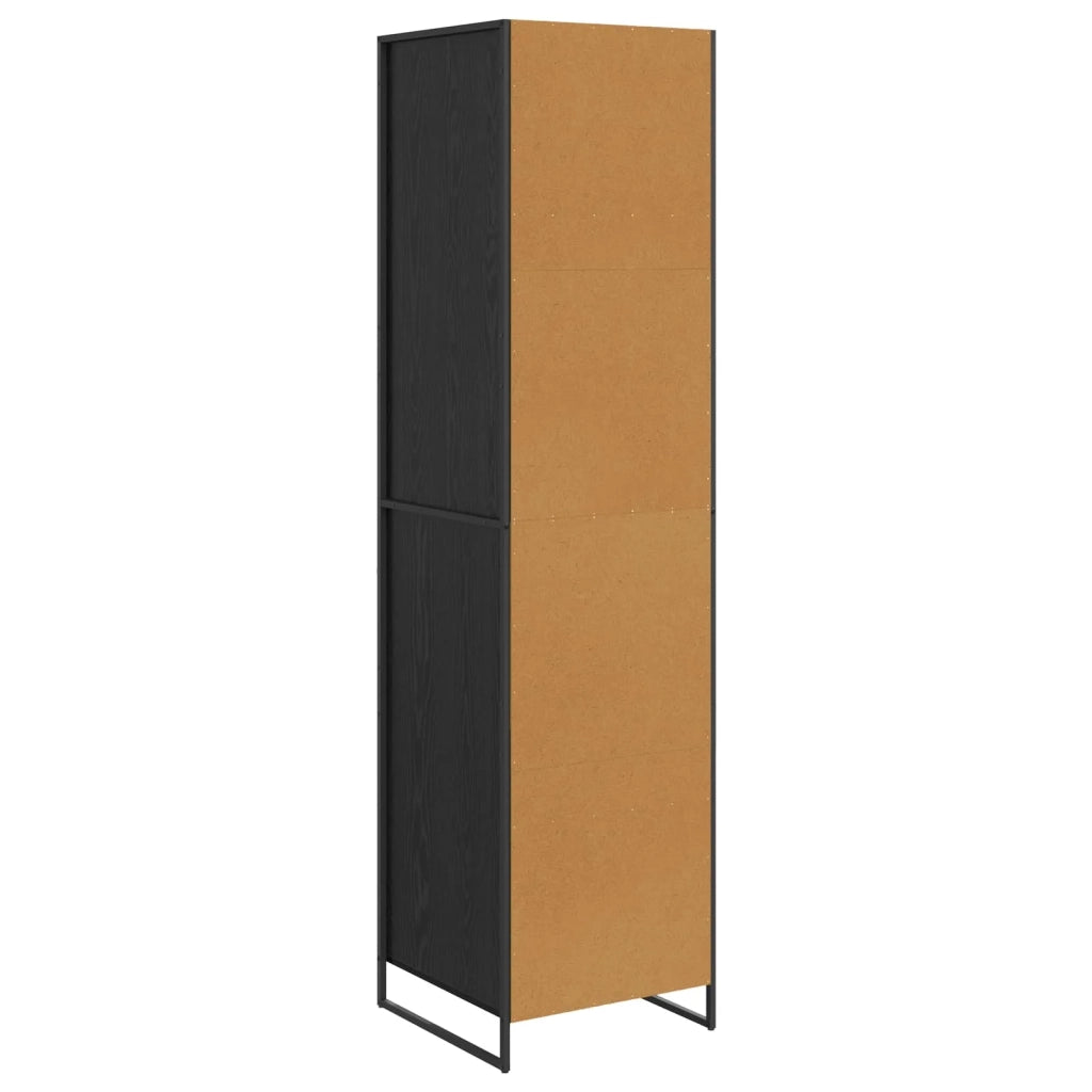 Armadio Rovere Nero 50 x 50 x 200 cm Legno multistrato CFW3350921