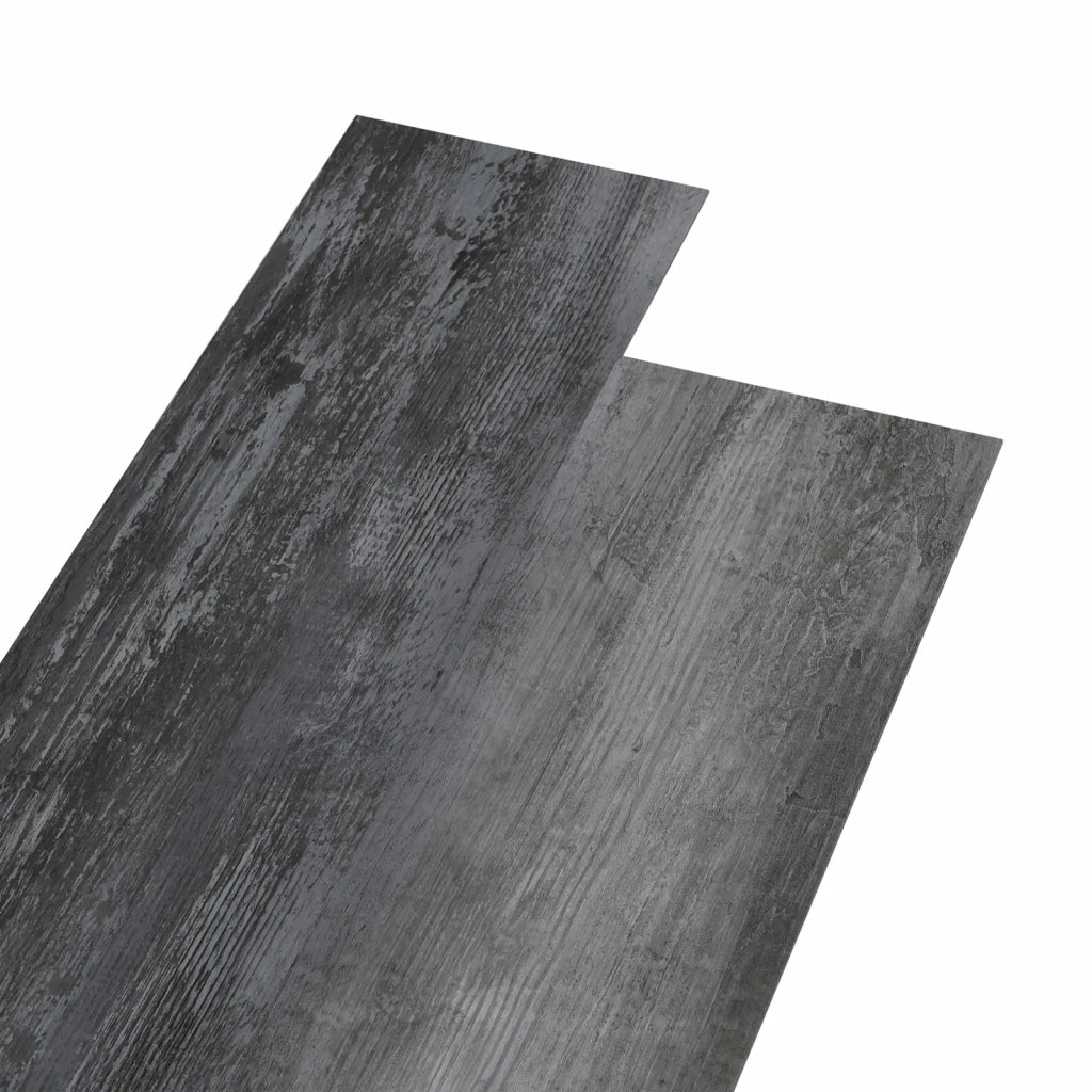 Listello per Pavimentazione Autoadesivo 32 pz Grigio lucido CFW9534546