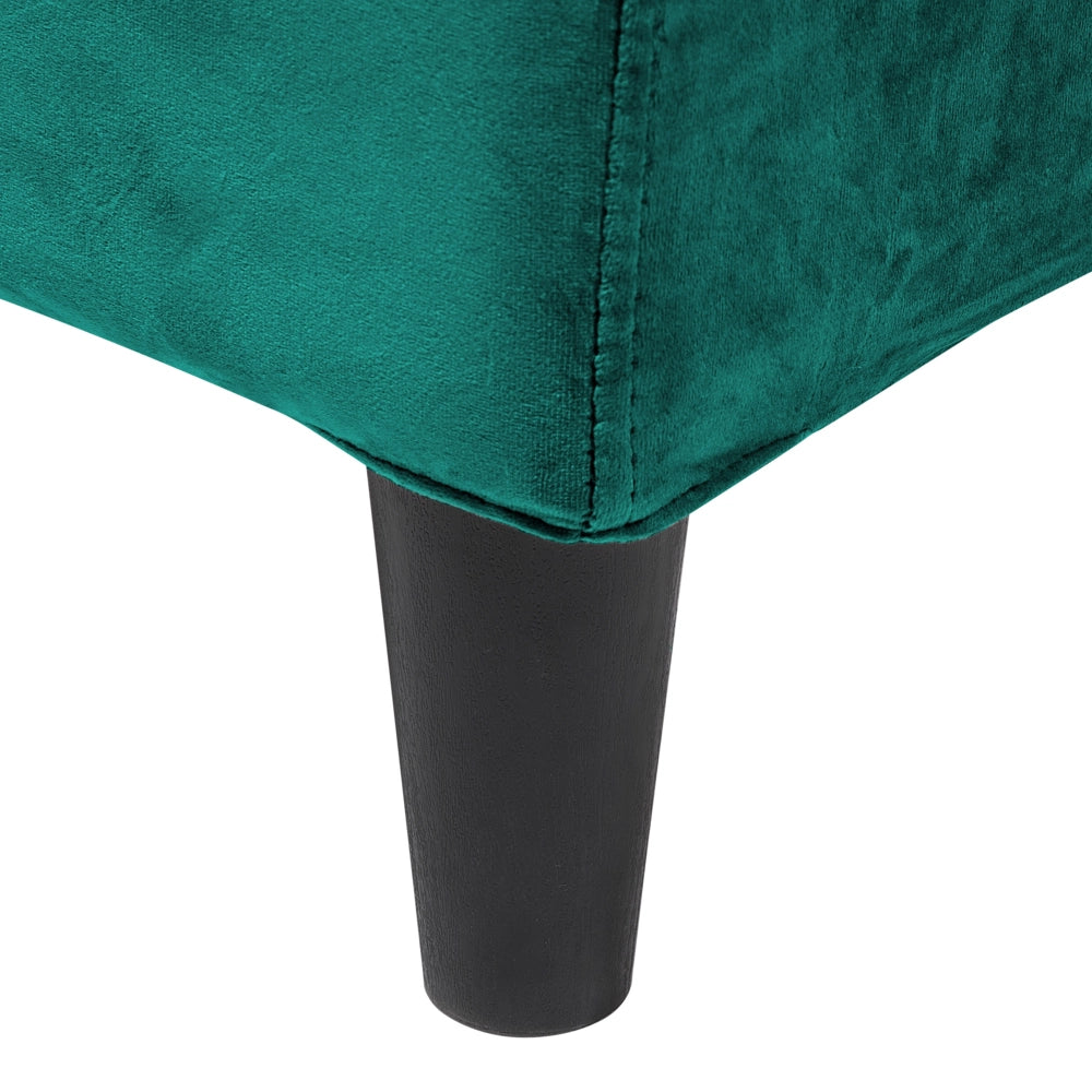 Copri Letto Velluto Verde per Letto 180 x 200 cm Sfoderabile Lavabile