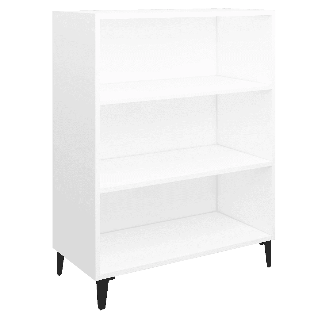Credenza | Madia | Buffet da pranzo | Armadio da pranzo Bianca 69,5x32,5x90 cm in Legno Multistrato