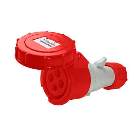 PRESA MOBILE INDUSTRIALE IP67 380 V 16A 3P+T 380 - 415V - MADE IN ITALY