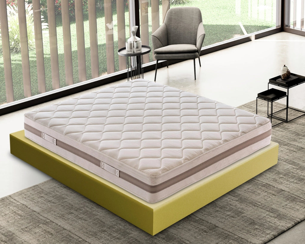 Materasso Singolo 90x200 in Waterfoam  11 zone differenziate  Ortopedico