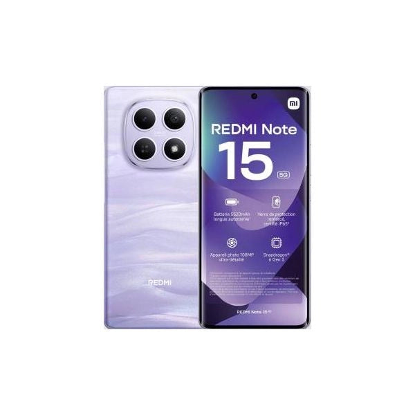 Redmi note 15 5g 8+256 mist purple 8/256 gb - 6932554469672
