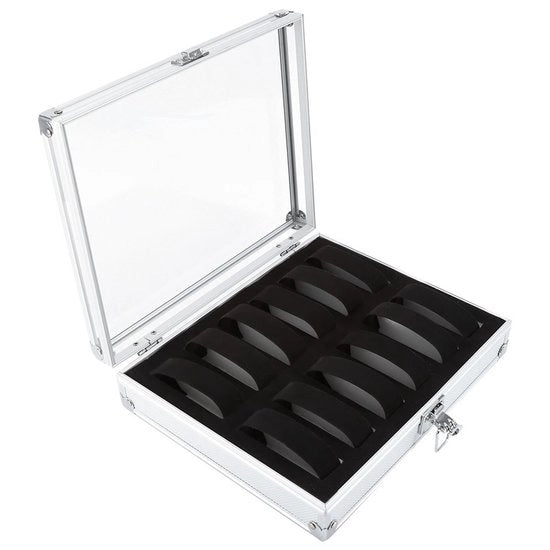 Cassa Orologio Leggera - 12 Compartimenti