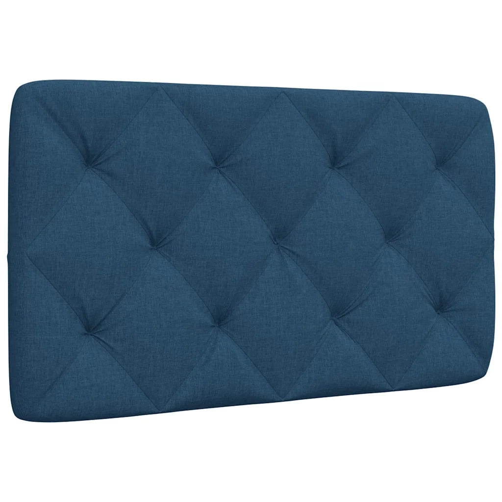 Cuscino Testiera Blu 90 cm in Tessuto 4019204
