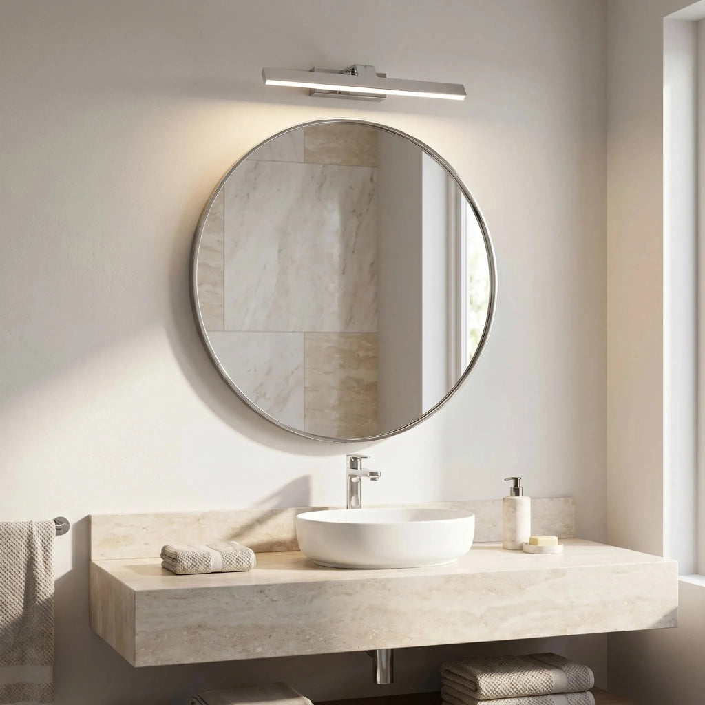 Applique Da Bagno Led Swe001-1w 43cm Chrome