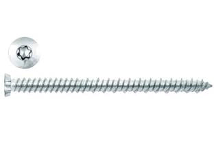 VITE PER CALCESTRUZZO TESTA SVASATA PIANA TORX ZINCATA BIANCA- - ø mm.7,5x 90 - 100 pezzi AMBROVIT