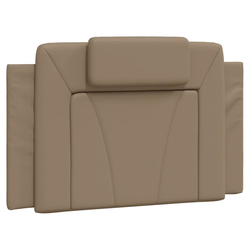 Letto Viana con Materasso Cappuccino 80x200 cm Similpelle