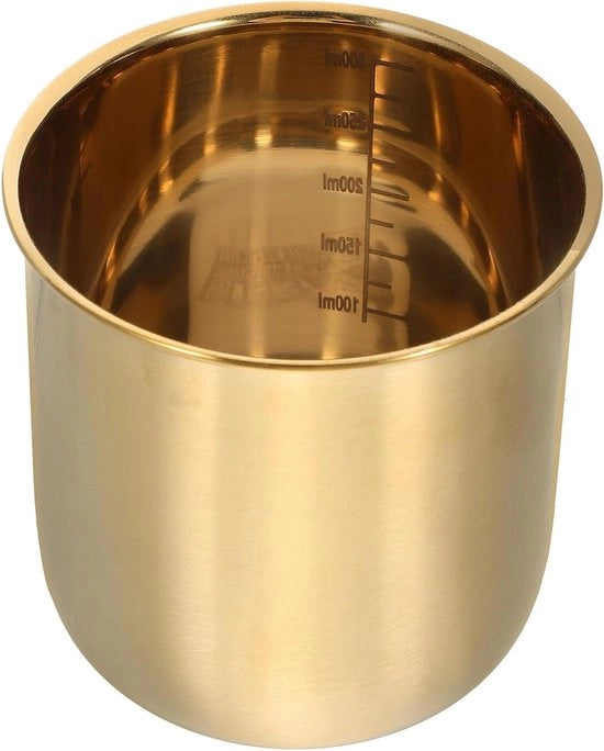Misuratore di capacità in acciaio inossidabile - Grande capacità per misurazioni precise - Accessorio da cucina per riso, pasta e zuppe