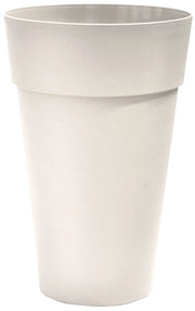 HOUSTON VASO IN RESINA COLORE BIANCO 35 X H 50 CM