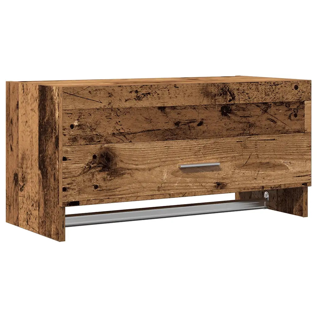 Armadio Legno Vecchio 70x32,5x35 cm in Legno Multistrato CFW1887036
