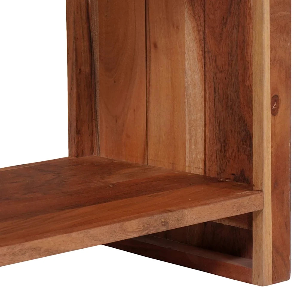 Libreria Marrone 80 x 30 x 110 cm Legno di Acacia Massello 4104016