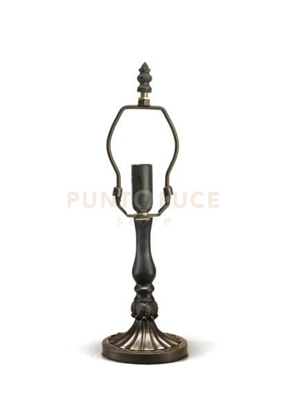 BASE PER LAMPADA DA TAVOLO IN ZAMA H.40 1 LUCE ATTACCO E27 MAX.60 PER COLLEZIONE COCKTAIL,BUTTERFLY,TWIST