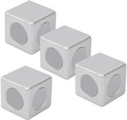Supporto angolare da 4 pezzi per profili di alluminio