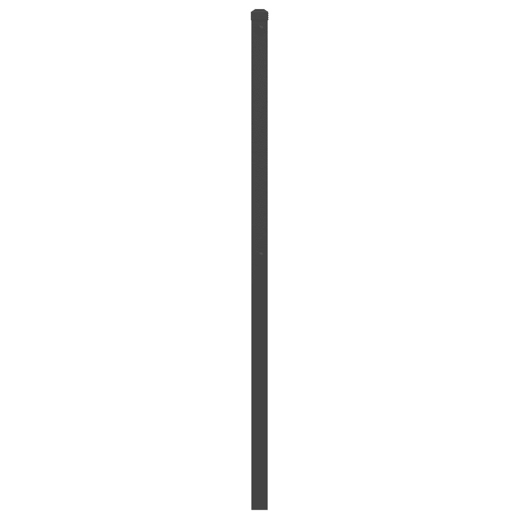 Testiera di Ricambio in Metallo Nero 193 cm 355598
