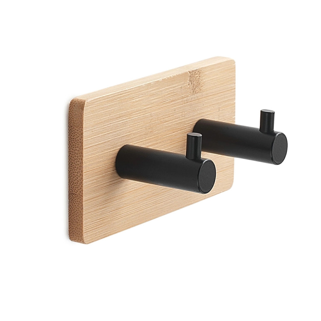 APPENDIABITI DOPPIO QUADRATO JUNCOS BAMBOOM BAMBU'/NERO MAT - GEDY
