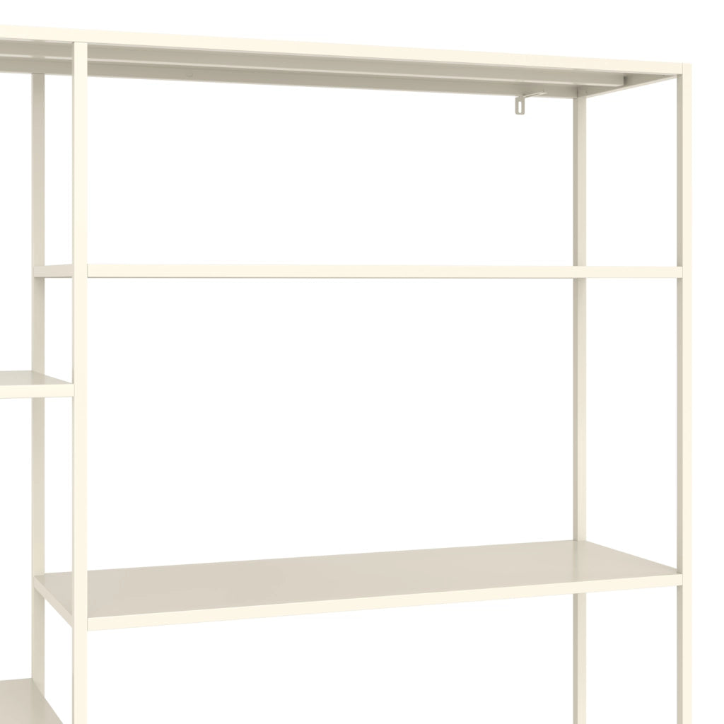 Libreria in metallo 189cm bianca ELISABETH