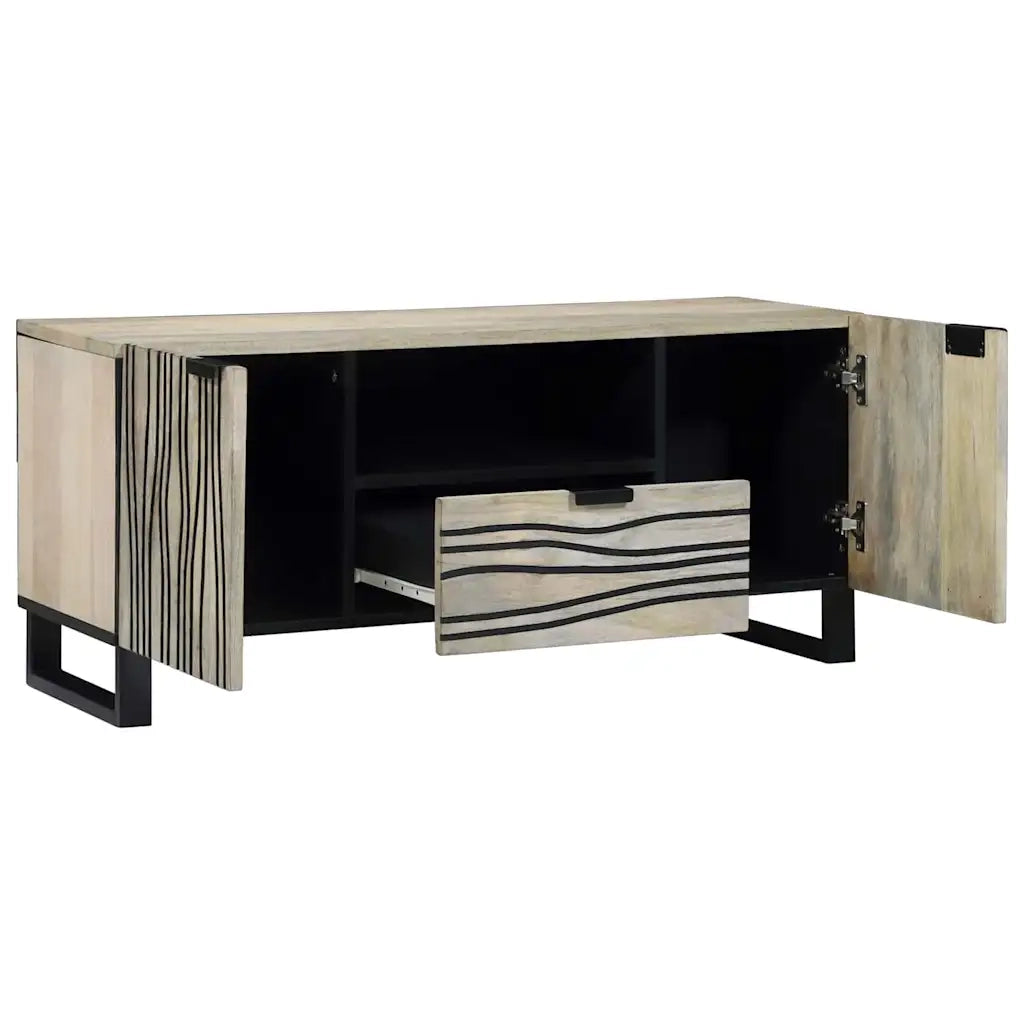 Unità TV con cassetto Bianco 105 x 33 x 46 cm Legno multistrato 4017986