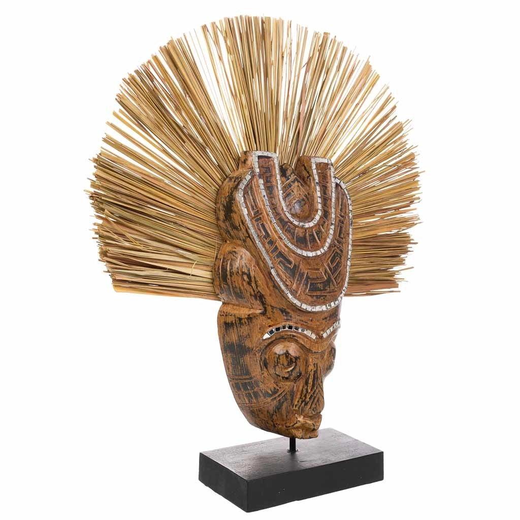 Figura maschera 38x12x50h