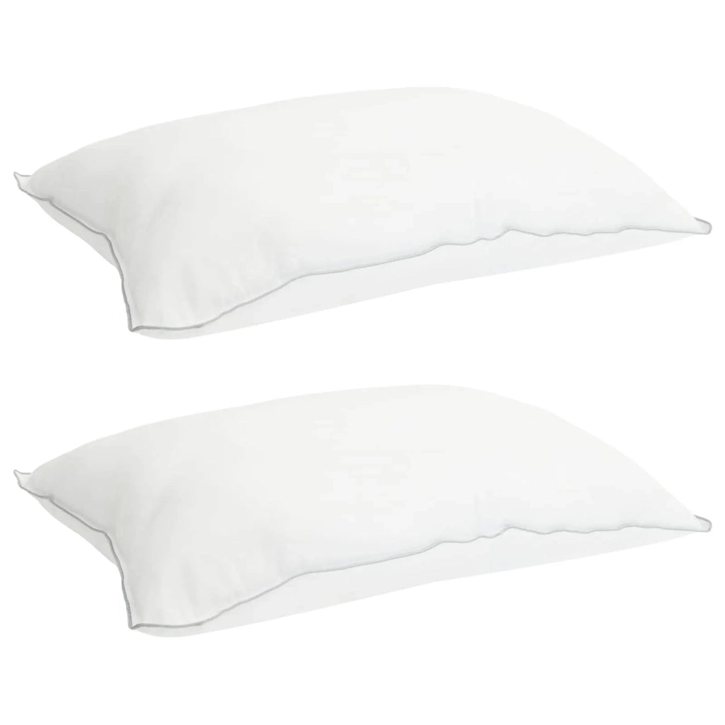 Set di Piumoni con cuscino 2 pcs Bianco Fibra di bambù 3432590