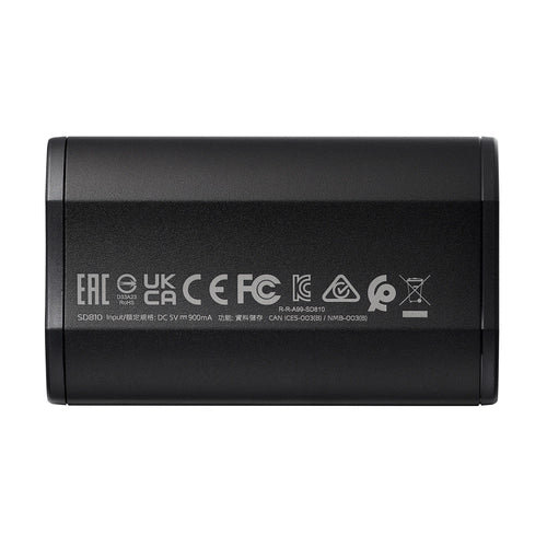 ADATA SD810 2 TB USB tipo-C USB 3.2 Gen 2x2 Nero