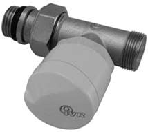 VALVOLA TERMOSTATIZZABILE IN OTTONE DIRITTA 3/8 FIL 1/2