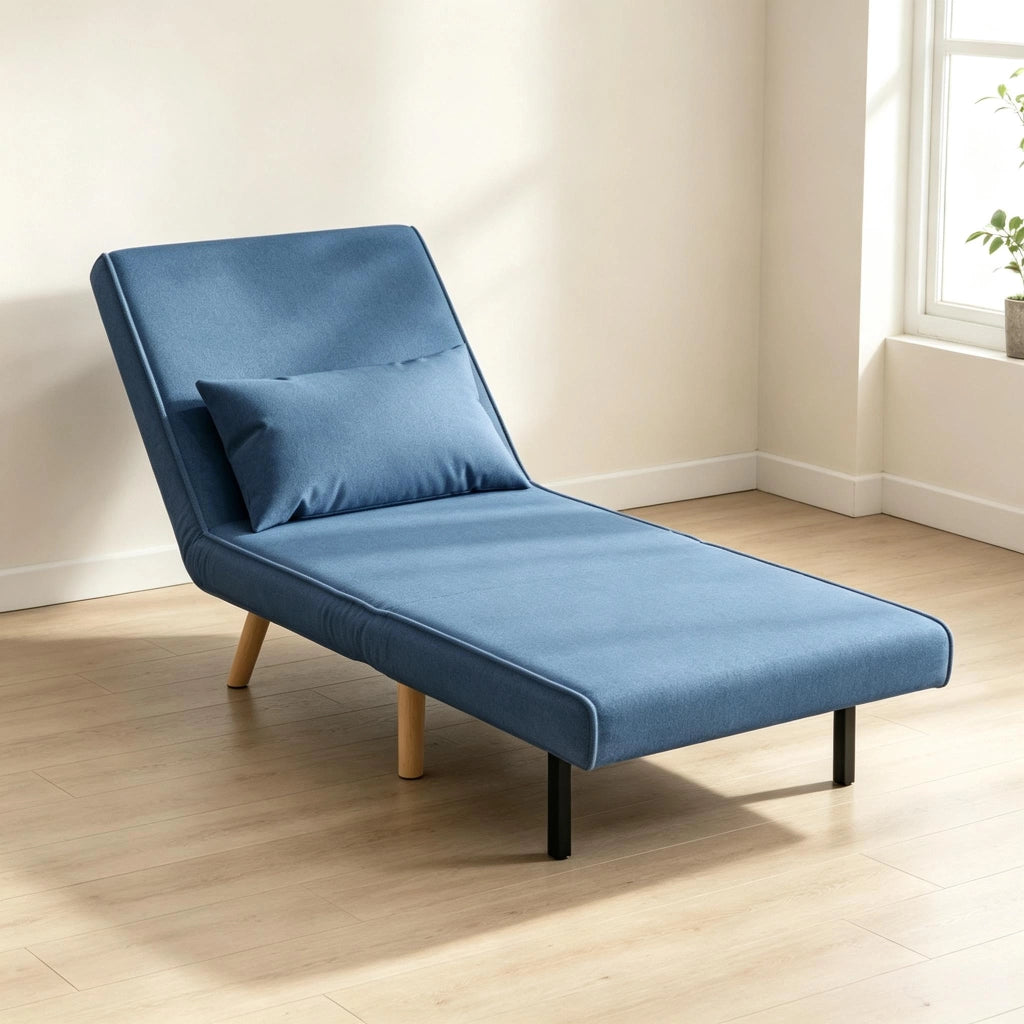 Divano letto pieghevole con schienale regolabile, divano pieghevole moderno, mobile versatile per il soggiorno (solo con 1 divano pieghevole)