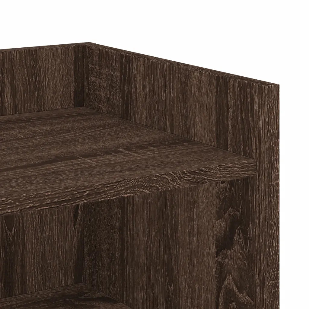 Credenza-Buffet-Armadio da cucina Rovere Marrone 73,5x35x75 cm in Legno Multistrato