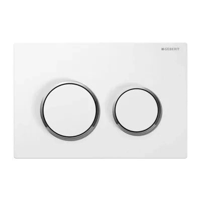 Geberit placca di comando Omega 20 doppio tasto