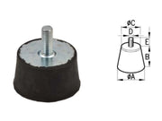 Antivibranti speciali tronco conico - 60690