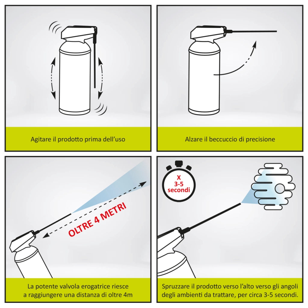 Vespicida 400 ml con ugello di precisione