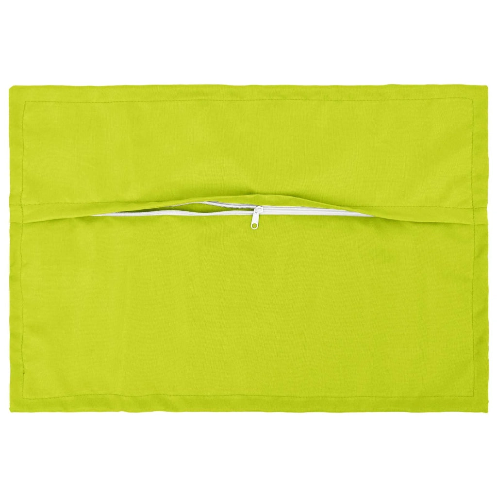 Federa 2 pz HOUTEN Verde brillante. 30 x 50 cm Poliestere 916205