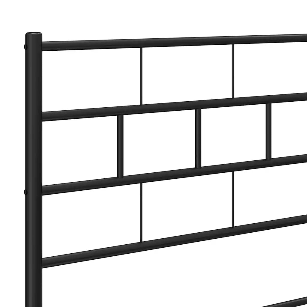 Testiera di Ricambio in Metallo Nero 75 cm 355685
