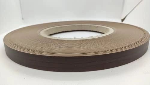 Bordo ABS per mobili 1 mm noce scuro cerato H50 mm - rotolo da 50 metri