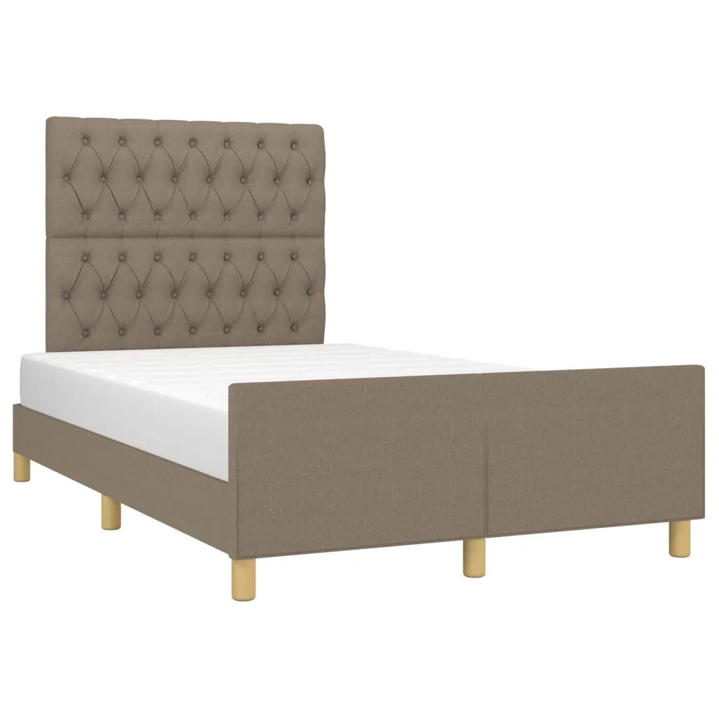 Giroletto senza Materasso Tortora 120x200 cm Tessuto 3125288