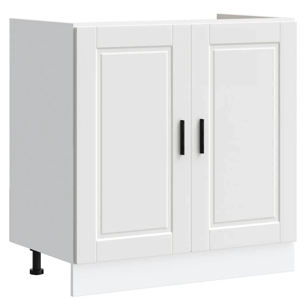 Mobile base lavello Porto Bianco 80x46x81,5cm Legno Multistrato 853927