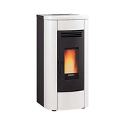 Stufa pellet extraflame 1297102 klaudia ad evo white